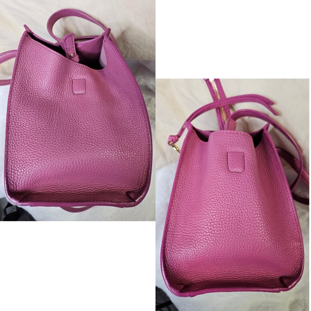 Authentic Salvatore Ferragamo Gancini Amy 21 Leather Tote - Picture 15 of 17